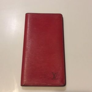 Louis Vuitton epi wallet